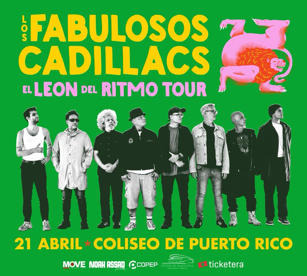 Fabulosos Cadillacs anuncian concierto en el Coliseo de Puerto Rico