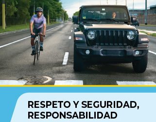 CST intensifica campaña educativa para proteger a los ciclistas: “ Comparte la carretera: Respeto y seguridad, responsabilidad de todos ”