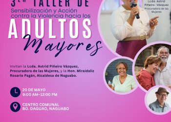 Procuradora de las Mujeres invita al tercer Taller de Sensibilización y Acción contra la Violencia en Adultos Mayores