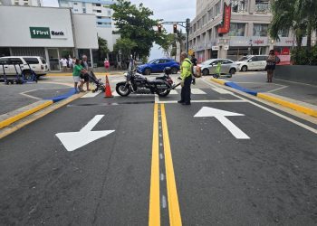 Implementan desde hoy cambio direccional experimental en la Calle Condado