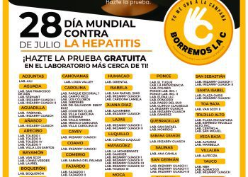 Más de 100 laboratorios clínicos ofrecerán pruebas gratuitas de hepatitis C