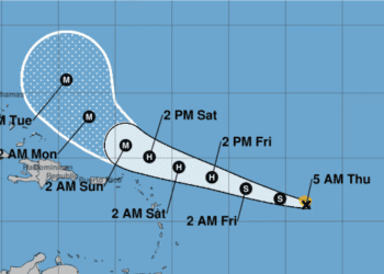 Tormenta tropical Erin  podría convertirse en el primer huracán del Atlántico