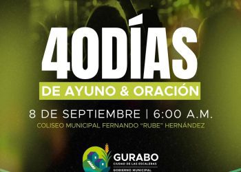 Alcaldesa de Gurabo anuncia inicio de los 40 Días de Ayuno y Oración