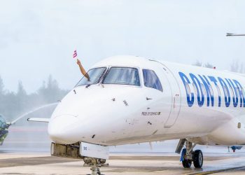 Puerto Rico celebra la llegada de vuelo inaugural de Contour Airlines