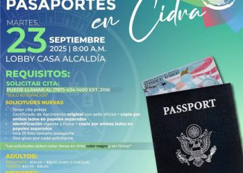 Cidra celebrará feria de pasaportes en la casa alcaldía