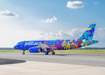Nuevo avión de JetBlue celebra la cultura puertorriqueña