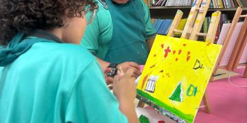 Primer certamen escolar de postales de navidad