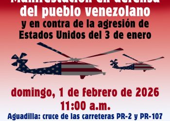Red de Solidaridad con Venezuela se manifestará simultáneamente frente a tres bases militares en Puerto Rico
