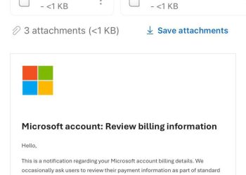 El DACO alerta sobre correos electrónicos fraudulentos que imitan la imagen de Microsoft para robar información sensible.