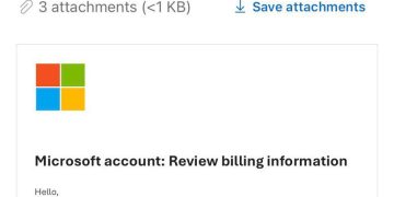 El DACO alerta sobre correos electrónicos fraudulentos que imitan la imagen de Microsoft para robar información sensible.