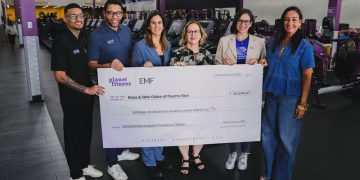 Planet Fitness entrega donativo a Boys & Girls Clubs de Puerto Rico