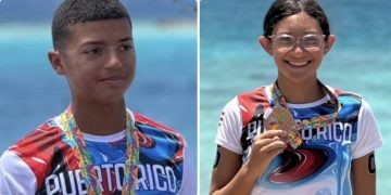 Jóvenes moroveños ganan medallas en competencias de natación en Aruba