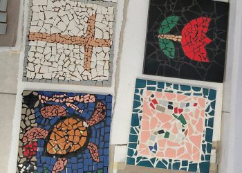 Conexión Laboral impulsa el arte y la empleabilidad en Naguabo con innovador curso de mosaico