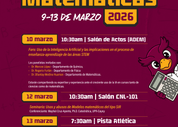UPR en Humacao celebrará la Semana de las Matemáticas con foro sobre inteligencia artificial, seminario especializado y la segunda edición de la Corrida por el Pi
