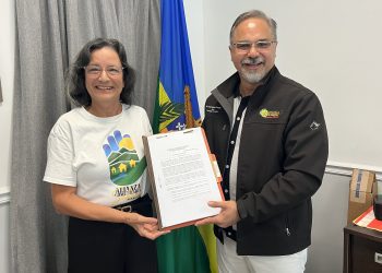 Firma de acuerdo colaborativo con la Administración Municipal Autónoma de Luquillo convierte instalación comunal en el barrio Sabana en Centro de Resiliencia Comunitaria 