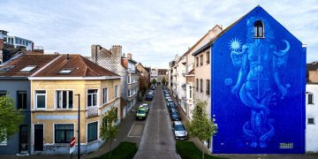ALEXIS DÍAZ DESLUMBRA EN BÉLGICA CON MURAL MONUMENTAL EN LA DÉCIMA EDICIÓN DE THE CRYSTAL SHIP
