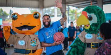 La Compañía de Turismo auspicia clínica de baloncesto para niños junto a los Cangrejeros de Santurce