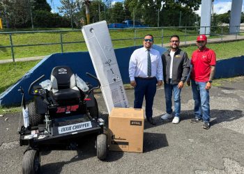 Representante Joe “Joito” Colón Rodríguez hace entrega de equipos para mantenimiento de parques deportivos y recreativos de Ciales