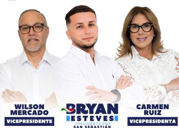 Se enciende La Palma en San Sebastián: Bryan Esteves radica su candidatura a la presidencia del PNP en el pepino