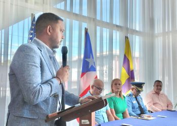 Celebran semana de la policía municipal en Peñuelas con ascenso, más equipos y nuevos cadetes