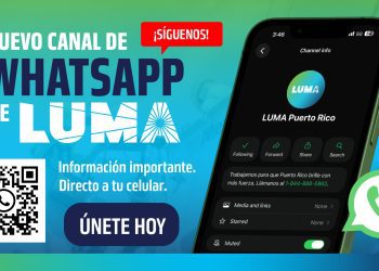 LUMA lanza nuevo canal de WhatsApp para ampliar comunicación con sus clientes