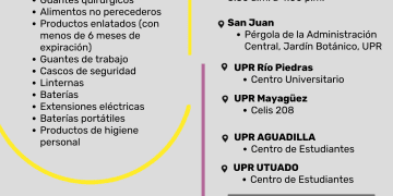 Universidad de Puerto Rico activa campaña de ayuda humanitaria para las familias afectadas por el terremoto en Venezuela