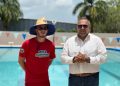 Adelantada la reconstrucción de la piscina de Moca