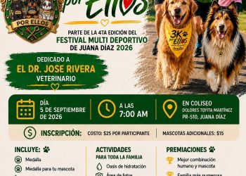 3K Por Ellos regresa a Juana Díaz para apoyar el bienestar animal