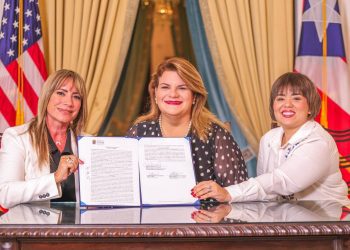 Gobernadora junto a la Procuradora de las  Mujeres y la cantante Melina León crean alianza para combatir la violencia de género