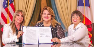Gobernadora junto a la Procuradora de las  Mujeres y la cantante Melina León crean alianza para combatir la violencia de género