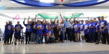 Un centenar de adultos mayores participan en primer campamento de verano en Camuy