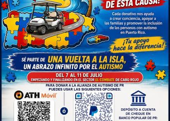 La 1ra. vuelta a Puerto Rico por el Autismo recorrerá la isla en carros de golf para recaudar fondos a favor de la Alianza de Autismo de PR.