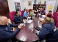 Alcalde de Luquillo refuerza estrategias de seguridad comunitaria con la Policía Estatal y Municipal
