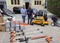 Nuevo equipo para el Departamento de Ornato municipal de Ciales