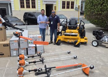 Nuevo equipo para el Departamento de Ornato municipal de Ciales