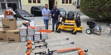 Nuevo equipo para el Departamento de Ornato municipal de Ciales