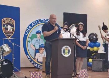 En Isabela la iniciación de nuevos socios de la Liga Atlética Policiaca del Área de Aguadilla