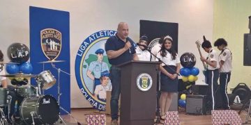 En Isabela la iniciación de nuevos socios de la Liga Atlética Policiaca del Área de Aguadilla