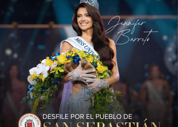 San Sebastián se prepara para recibir a su reina Jennifer Barreto
