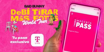 T-Mobile ofrecerá experiencias exclusivas en el cierre del “Debí Tirar Más Fotos” World Tour