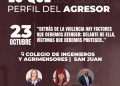 Expertos se unen para analizar el perfil de la parte agresora y las señales de riesgo detrás de la violencia doméstica