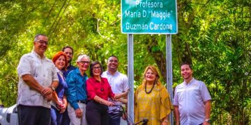 Oficialmente, ya la PR-140 lleva el nombre de  Maggie Guzmán Cardona