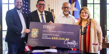 Gobernadora González Colón anuncia inversión de más de $800 mil para repavimentar la PR-866 en Toa Baja