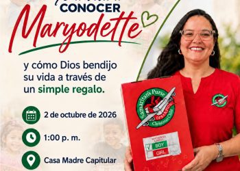 Maryodette compartirá en Las Piedras el impacto de Operation Christmas Child en su vida
