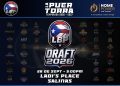 La LBP entra al Draft 2026 con 118 jugadores refuerzos evaluados
