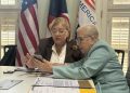 Se reúnen la Secretaria de la Gobernación y la Alcaldesa de Loíza, erosión costera fue el tema principal.