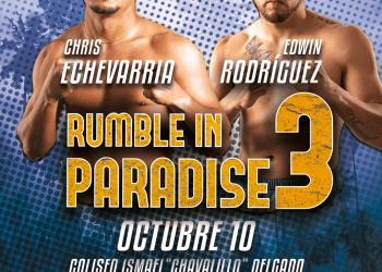 Universal Promotions y La 22 Sports presentan “Rumble in Paradise 3” en Aguada