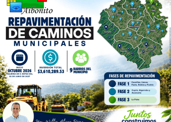 Gobierno Municipal de Aibonito anuncia histórica inversión de más de $3.6 millones para la repavimentación de caminos municipales