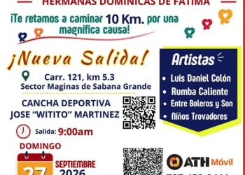 CAMINATA POR AMOR A BENEFICIO DE LAS HERMANAS DOMINICAS DE FÁTIMA