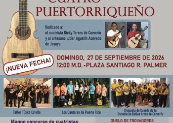 Municipio de Caguas anuncia nueva fecha para la celebración del Día Nacional del Cuatro Puertorriqueño